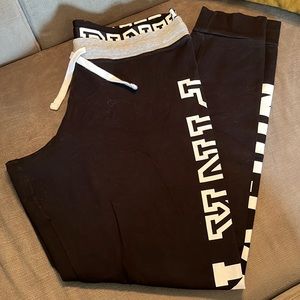 Pink Victoria Secret Draw String Legging Yoga Pants